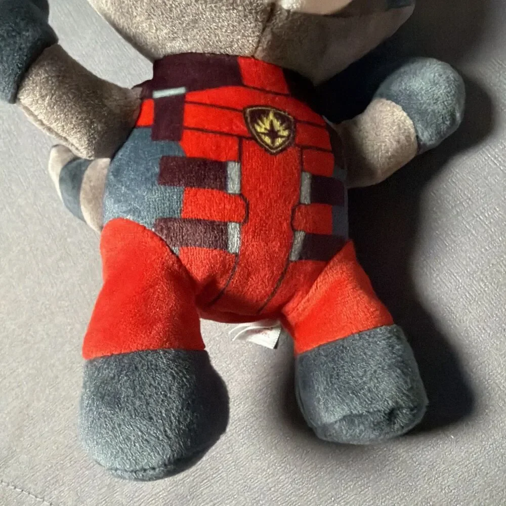 TY Beanie Baby Marvel Avengers Guardians Galaxy Super Hero ROCKET RACCOON -M